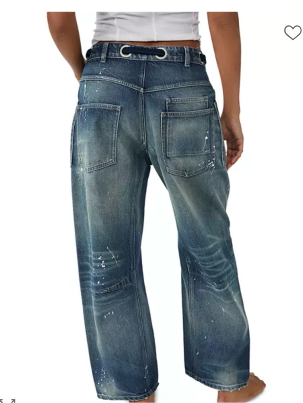 Free People Moxie Pull-On Barrel Jeans - Picture 9 of 9